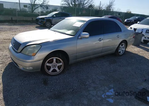 2002 Lexus Ls 430 from USA, damaged, VIN JTHBN30F420085958